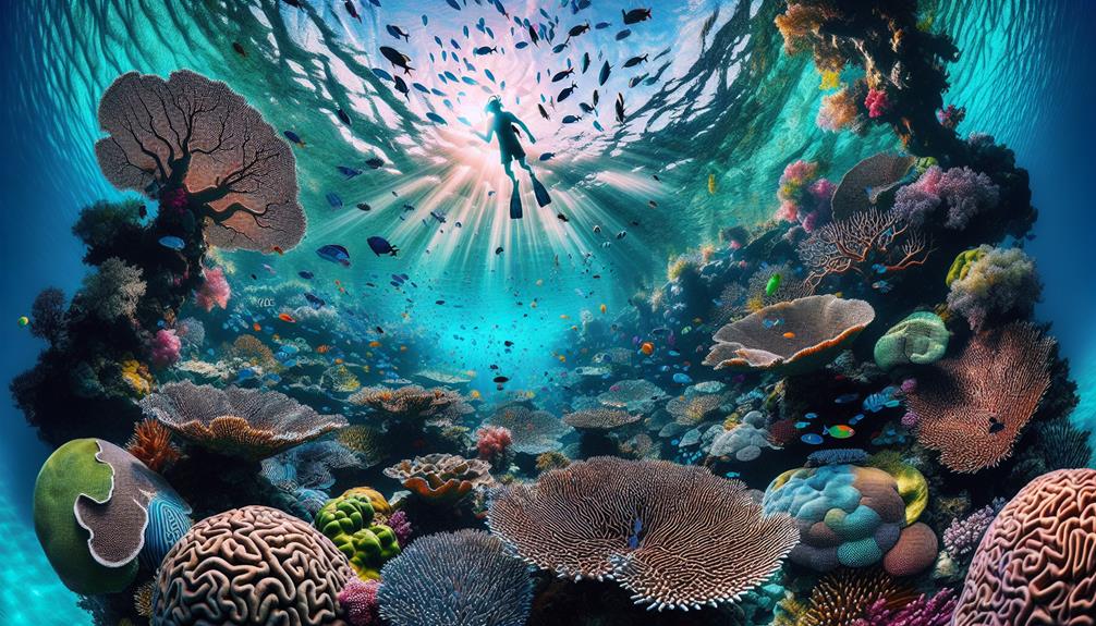 exploring underwater beauty